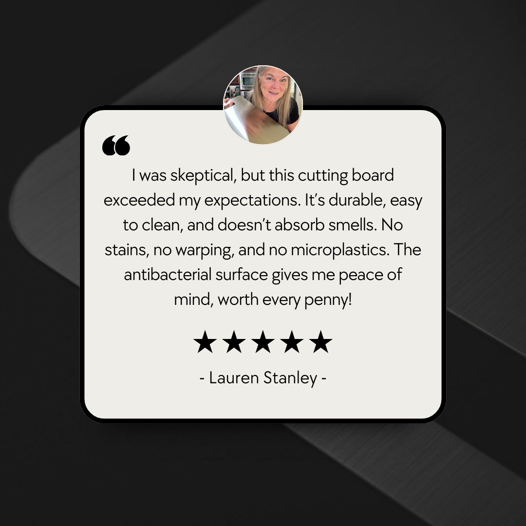 Titanware™ 100% Pure Titanium Cutting Board Set (S+M+L)